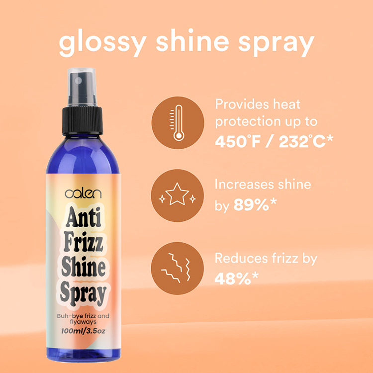 Luxfume Wholesale 3.5oz 100Ml Weightless Shine Mist Spray For Frizz Free Radiant Hair,oalen cosmetics