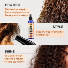 Luxfume Wholesale 3.5oz 100Ml Weightless Shine Mist Spray For Frizz Free Radiant Hair,oalen cosmetics