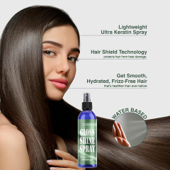 Oalen Custom Logo Ultimate Shine Long Lasting Luster Boosting Spray For Hair,oalen cosmetics