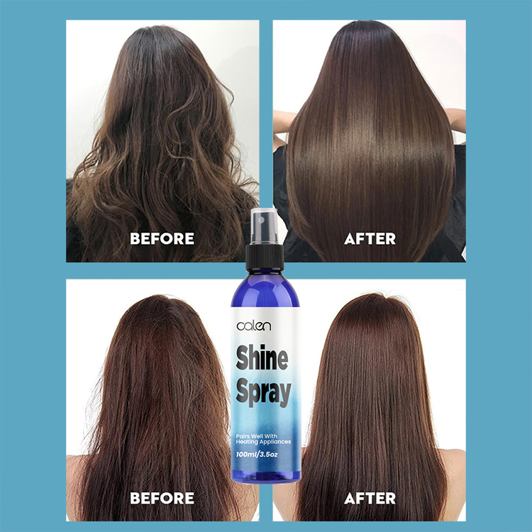 Oalen Wholesale Private Label 100Ml High Gloss Lightweight Shine Spray For Hair,oalen cosmetics