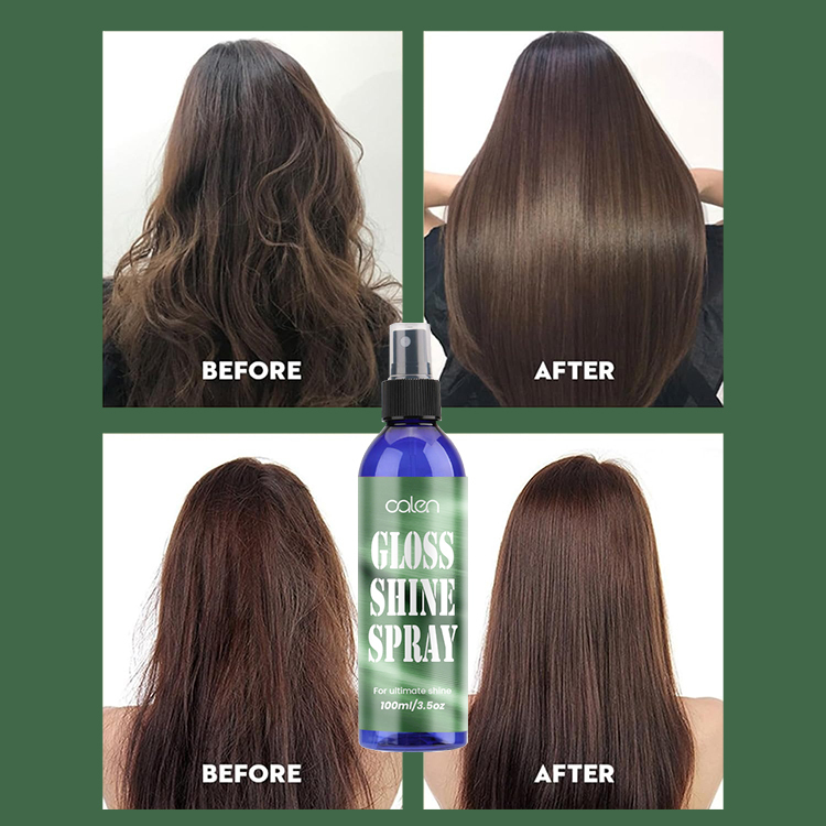 Oalen Custom Logo Ultimate Shine Long Lasting Luster Boosting Spray For Hair,oalen cosmetics