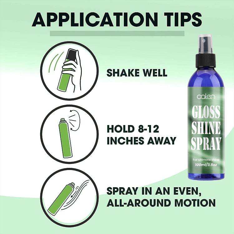 Oalen Custom Logo Ultimate Shine Long Lasting Luster Boosting Spray For Hair,oalen cosmetics