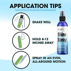 Oalen Wholesale Private Label 100Ml High Gloss Lightweight Shine Spray For Hair,oalen cosmetics