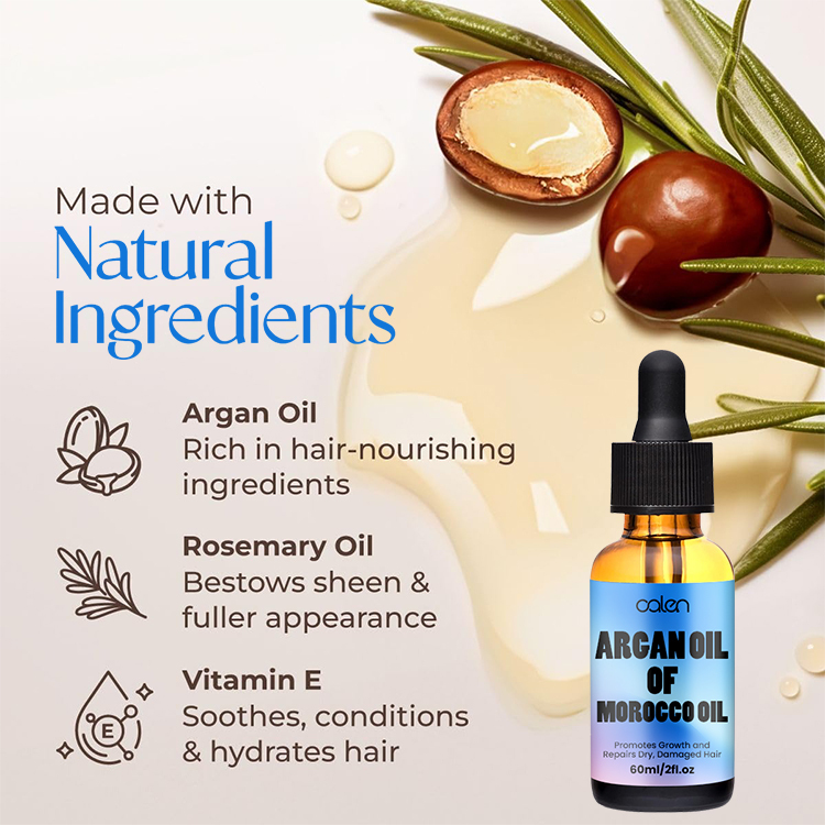 Luxfume 60Ml OEM Promotes Growth And Repairs Dry Damaged Hair Moroccan Argan Oil,MY SHOP