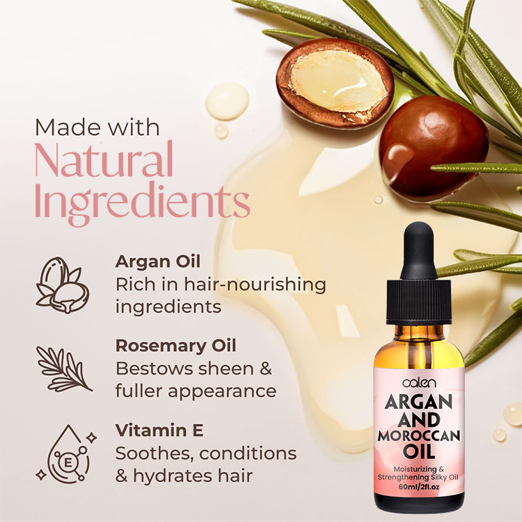 Oalen Private Label Protection Strengthening Silky Pure Moroccan Argan Oil,oalen cosmetics