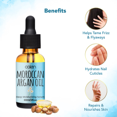 Luxfume Customized 60Ml  Essential Organic Argan Oil For Dry Damaged Hair,MY SHOP