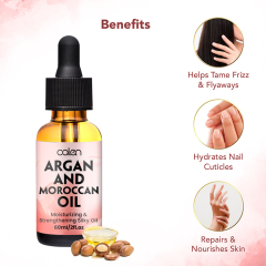 Oalen Private Label Protection Strengthening Silky Pure Moroccan Argan Oil,oalen cosmetics
