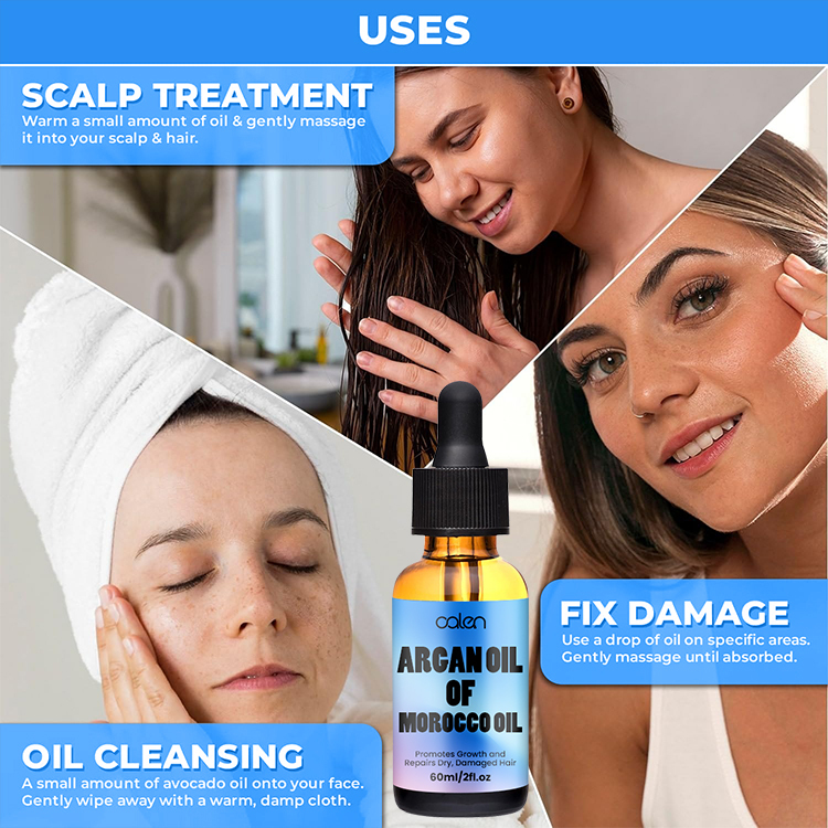 Luxfume 60Ml OEM Promotes Growth And Repairs Dry Damaged Hair Moroccan Argan Oil,MY SHOP