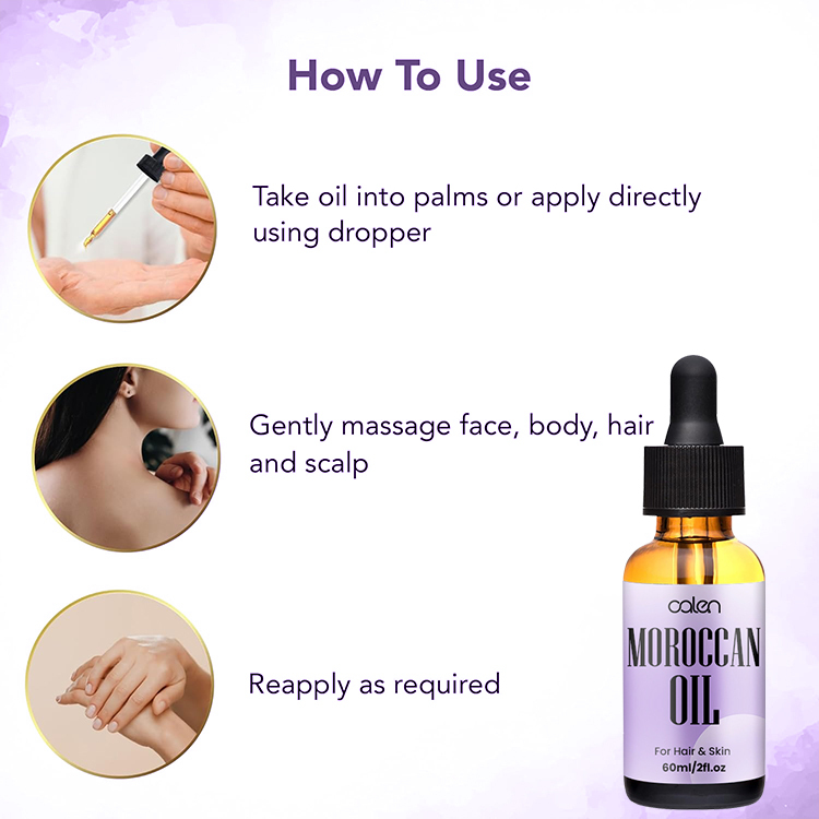 Oalen 60Ml Custom Logo Restores Nourishes Moisturizer Treatment Argan Oil Of Morocco,MY SHOP