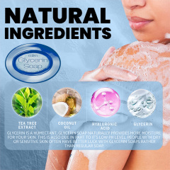 Oalen Custom Logo 125G Best Handmade Anti Acne Skin Care Glycerin Soap,MY SHOP