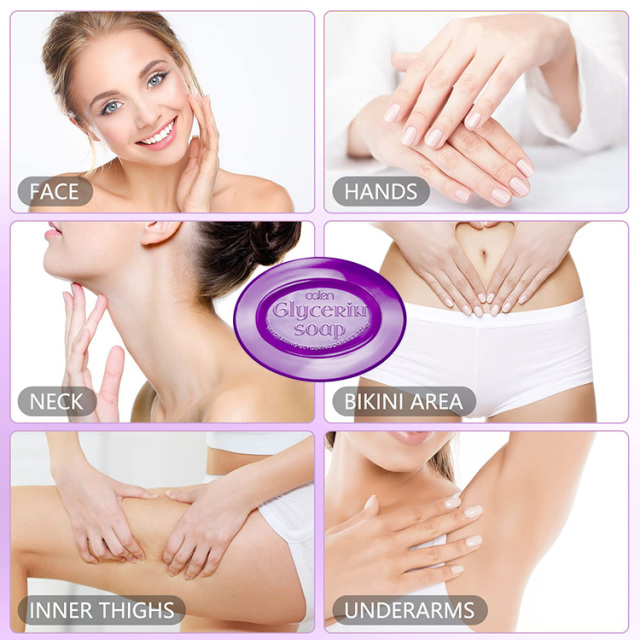 Luxfume Factory Customized 125G Pure Gentle Moisturizing Glycerin Transparent Bar Soap,MY SHOP