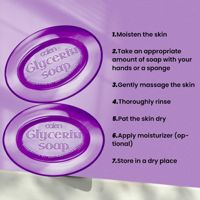 Luxfume Factory Customized 125G Pure Gentle Moisturizing Glycerin Transparent Bar Soap,MY SHOP