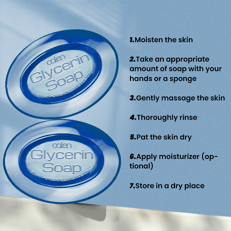 Oalen Custom Logo 125G Best Handmade Anti Acne Skin Care Glycerin Soap,MY SHOP