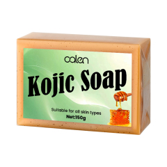 Oalen Private Label 150G Dark Spots Remover Whitening Soap Kojic Bar,oalen cosmetics