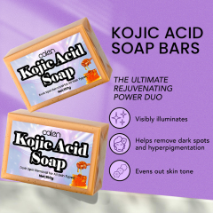 Luxfume Customs Logo Improves Roughness Handmade Whitening Face Kojic Acid Soap Bar,MY SHOP