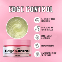 Oalen OEM 80G Smoothens Frizz No White Residue High Shine Edge Control Gel,MY SHOP