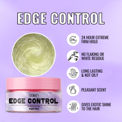 Oalen OEM ODM 80G Natural Styling 24 Hour Max Hold Hair Shine Gel Edge Control,MY SHOP
