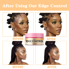 Luxfume Factory Customized 80G Perfect For Braiding Non Greasy Gel Edge Smoother Control,MY SHOP