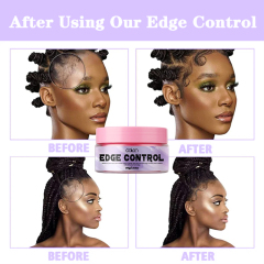 Oalen OEM ODM 80G Natural Styling 24 Hour Max Hold Hair Shine Gel Edge Control,MY SHOP