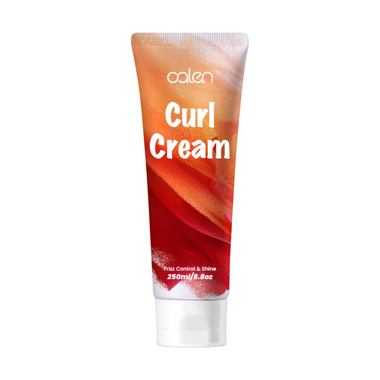 Oalen 250Ml Custom Logo Frizz Control Shape Hold Curly Defining Cream,MY SHOP