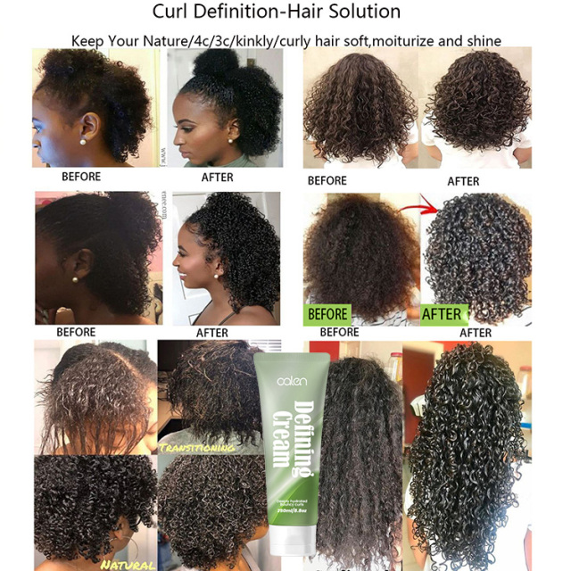 Luxfume OEM ODM 250ML Hydrated Anti Frizz Styling Nourishing Defining Curl Cream,MY SHOP
