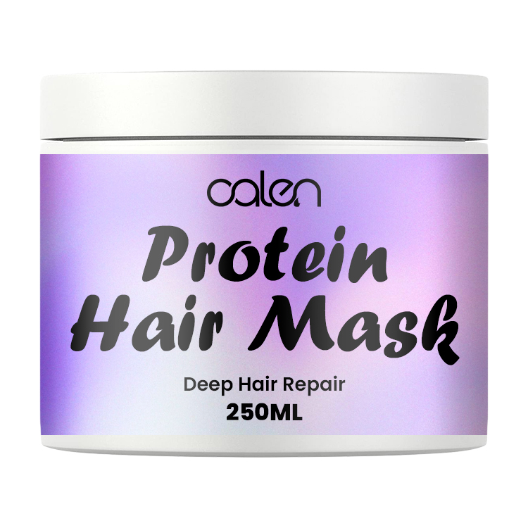 Oalen 250ml OEM ODM Leaves Hair Frizz Free And Smooth Deep Hair Repair Protein Hair Mask,oalen cosmetics