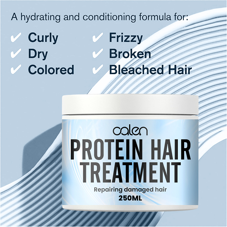 Oalen ODM 250ml Improving Overall Hair Health Smooth Hair Mask Deep Conditioner With Protein,MY SHOP