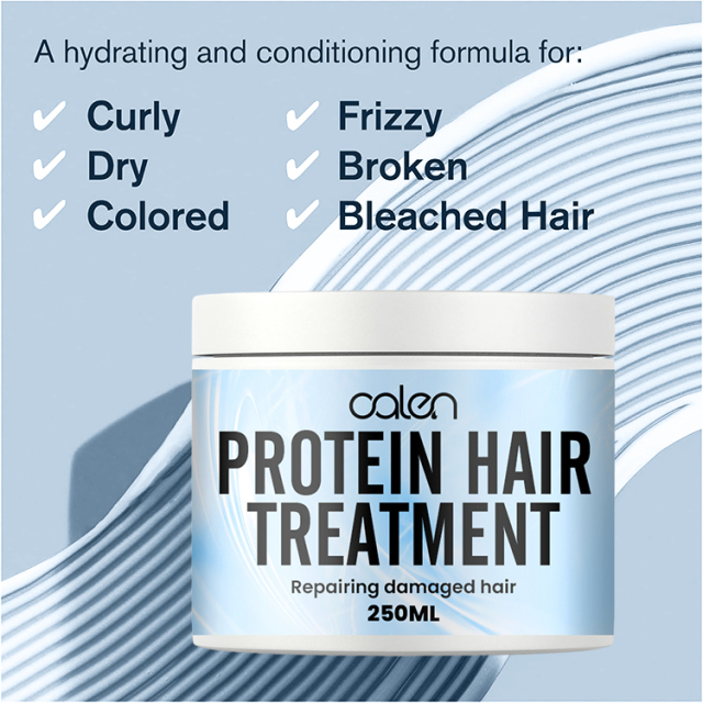 Oalen ODM 250ml Improving Overall Hair Health Smooth Hair Mask Deep Conditioner With Protein,MY SHOP