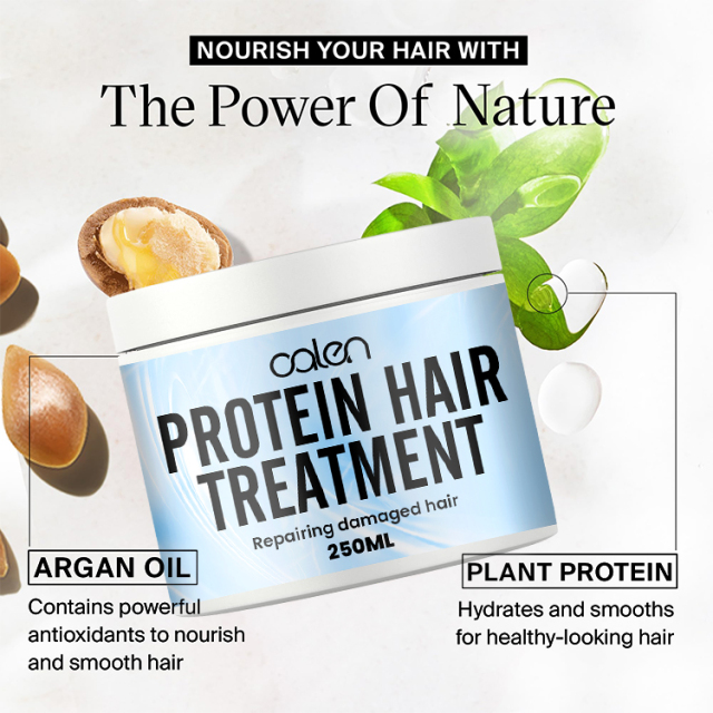 Oalen ODM 250ml Improving Overall Hair Health Smooth Hair Mask Deep Conditioner With Protein,MY SHOP