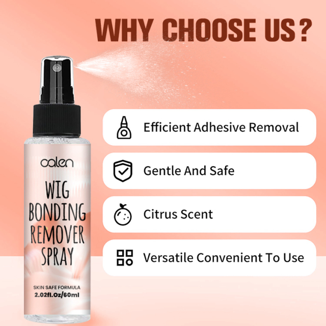 Oalen Private Label Mild and Non-Irritating 60ML Lace Adhesive Wig Remover Spray,MY SHOP