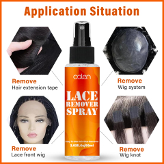 Luxfume OEM Private Label Fast-Acting Lace Remover 60ML Wig Remover Adhesive Spray,MY SHOP