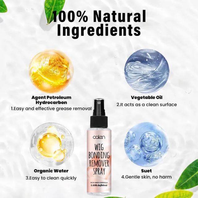 Oalen Private Label Mild and Non-Irritating 60ML Lace Adhesive Wig Remover Spray,MY SHOP