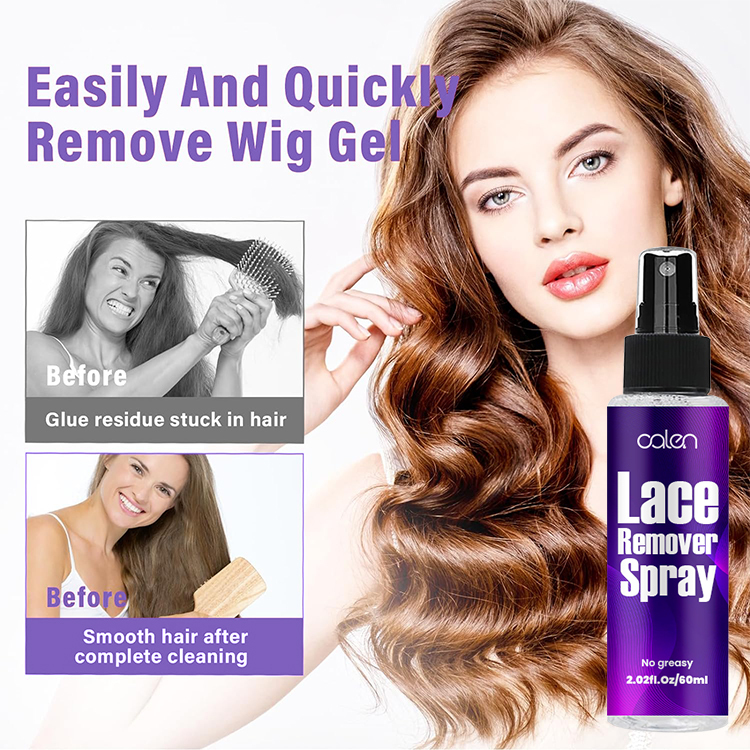 Oalen 60ml OEM ODM Private Label Precision Lace Wig Front Adhesive Remover Spray,oalen cosmetics