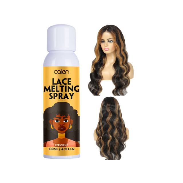 Luxfume 130Ml Customs Logo Daily Wig Application Extreme Firm Hold Hair Replacement Adhesive Spray,oalen cosmetics