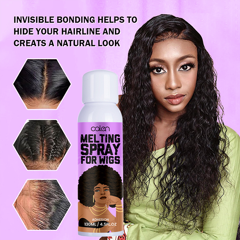 Oalen Wholesale 130Ml Water And Oil Resistant No Flake Lace Glue Aerosol Melting Spray,MY SHOP