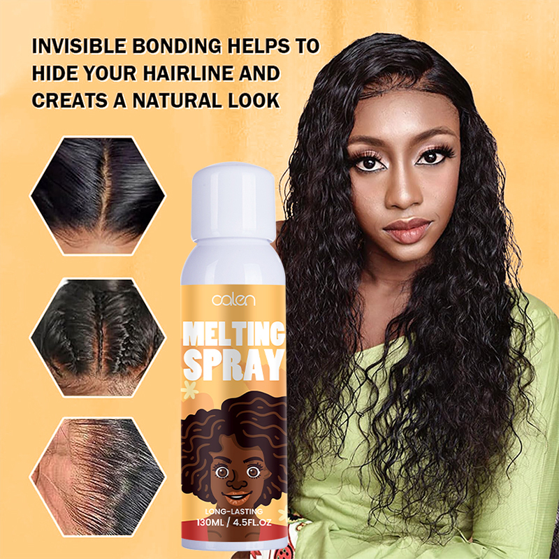 Oalen 130ml Powerful Hold Glueless Wig Install Waterproof Bonding Hair Glue Spray For Wigs,MY SHOP
