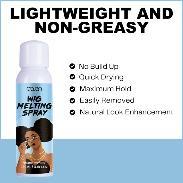 Luxfume Private Label 130Ml 4.5fl.Oz Fast Drying Invisible Lace Glue Melting And Holding Spray,MY SHOP