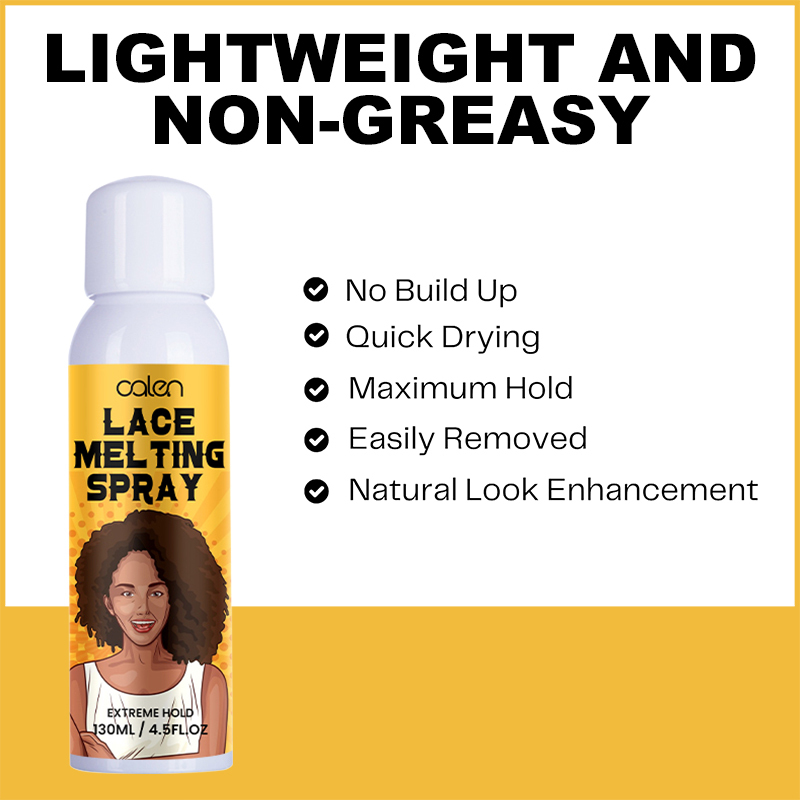 Oalen 130ml Private Label Long Lasting Wig Wear No Build Up Lace Bond Adhesive Spray,MY SHOP