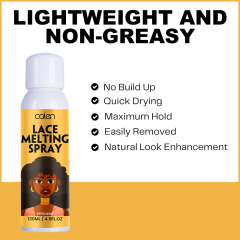 Luxfume 130Ml Customs Logo Daily Wig Application Extreme Firm Hold Hair Replacement Adhesive Spray,oalen cosmetics