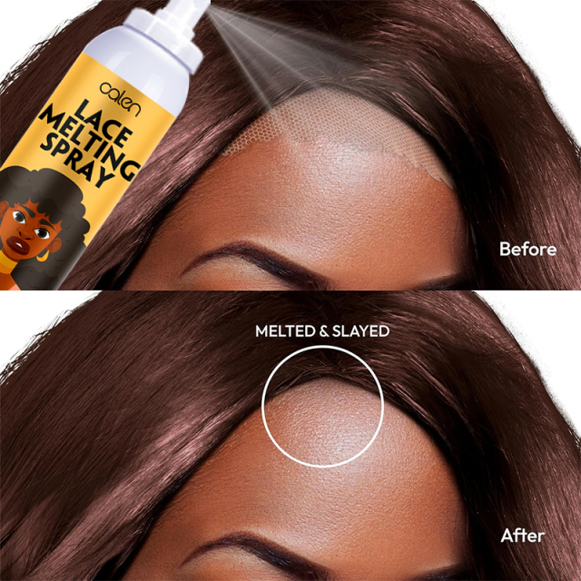 Luxfume 130Ml Customs Logo Daily Wig Application Extreme Firm Hold Hair Replacement Adhesive Spray,oalen cosmetics