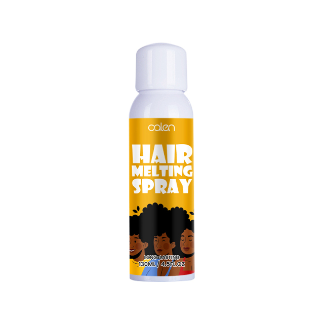 Oalen 130ml ODM Strong Natural Finishing Hold Protecting Edges Lace Front Melt Adhesive Spray,MY SHOP