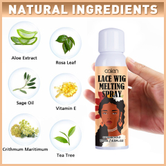 Luxfume OEM 130ML Waterproof Bond Long Lasting Melting Wig Glue Spray,oalen cosmetics