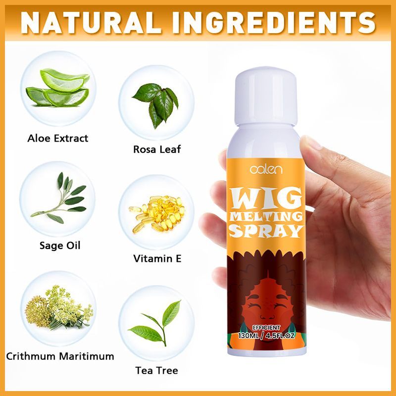 130ML Oalen Wholesale Long Lasting Sweatproof Bonding Hair Glue Lace Holding Spray For Wigs,MY SHOP