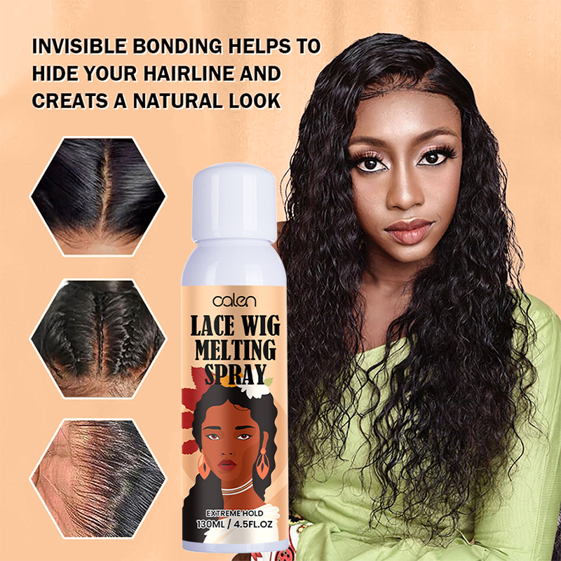 Luxfume OEM 130ML Waterproof Bond Long Lasting Melting Wig Glue Spray,oalen cosmetics