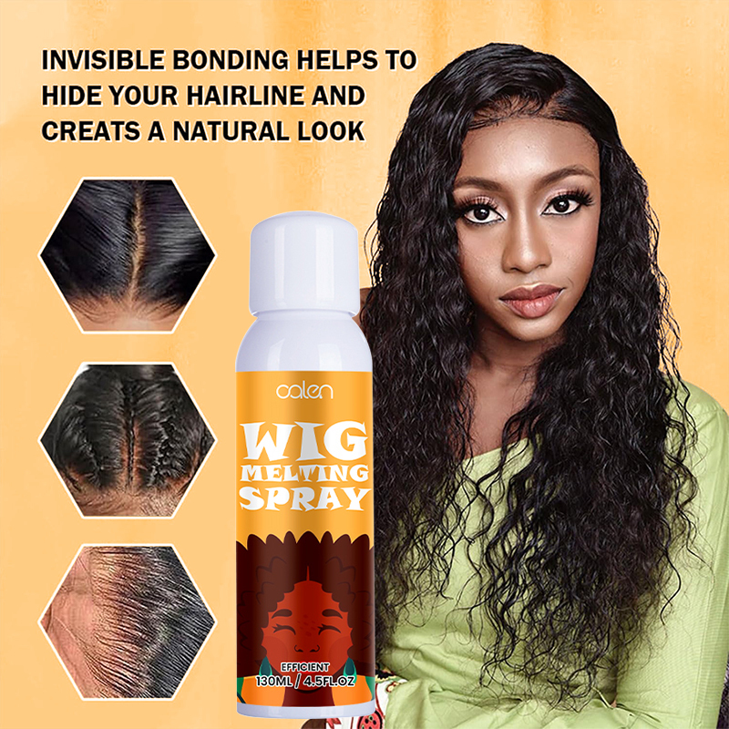 130ML Oalen Wholesale Long Lasting Sweatproof Bonding Hair Glue Lace Holding Spray For Wigs,MY SHOP
