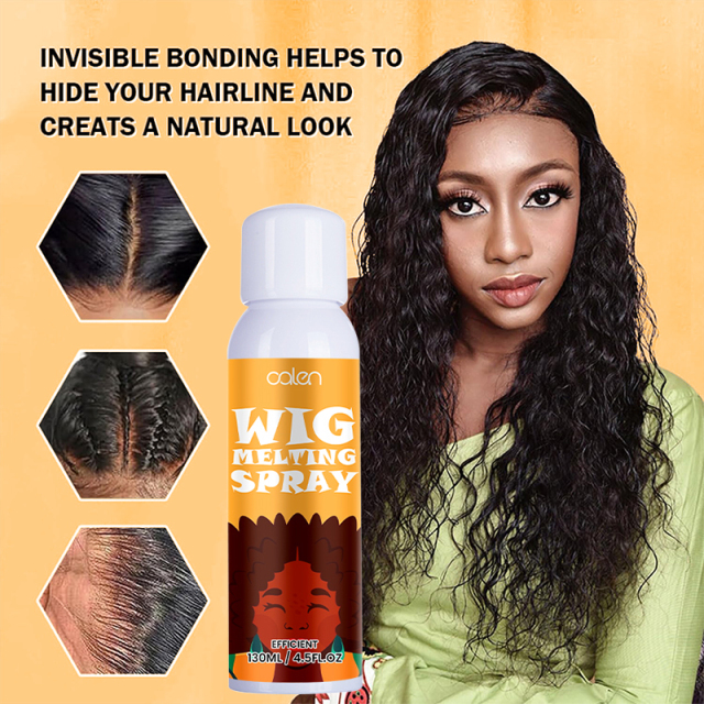 130ML Oalen Wholesale Long Lasting Sweatproof Bonding Hair Glue Lace Holding Spray For Wigs,MY SHOP