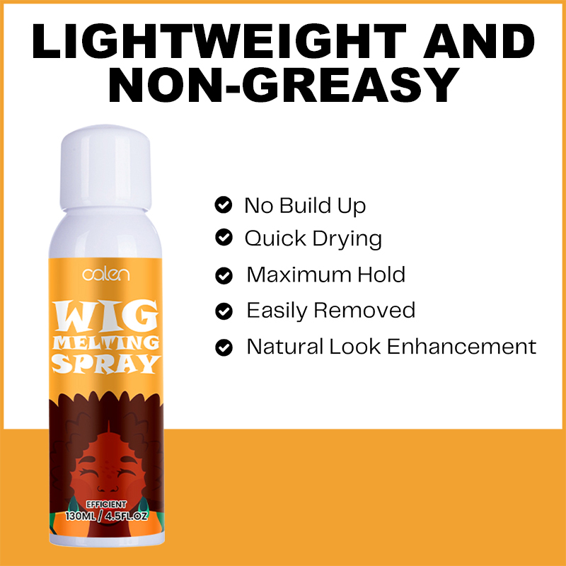 130ML Oalen Wholesale Long Lasting Sweatproof Bonding Hair Glue Lace Holding Spray For Wigs,MY SHOP