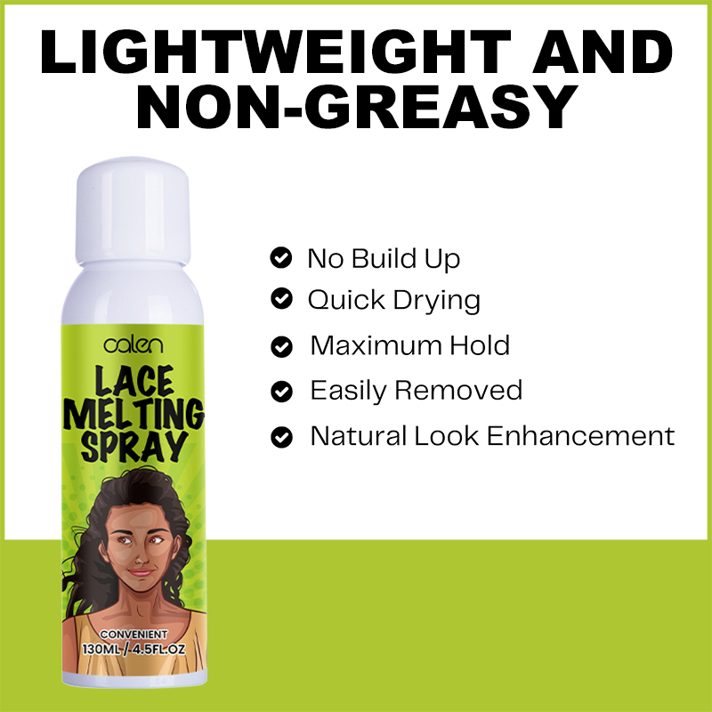 Oalen 130ml Private Label Lightweight And Non Greasy Wig Bond Adhesive Spray For Lace,MY SHOP