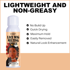Luxfume OEM 130ML Waterproof Bond Long Lasting Melting Wig Glue Spray,oalen cosmetics