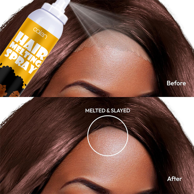 Oalen 130ml ODM Strong Natural Finishing Hold Protecting Edges Lace Front Melt Adhesive Spray,MY SHOP